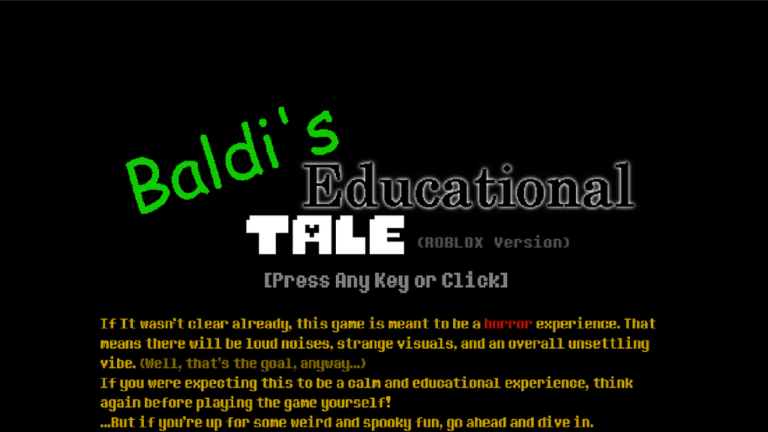Baldi's Educational Tale - Roblox Strategy Hub: Stats, Videos & Power Tips