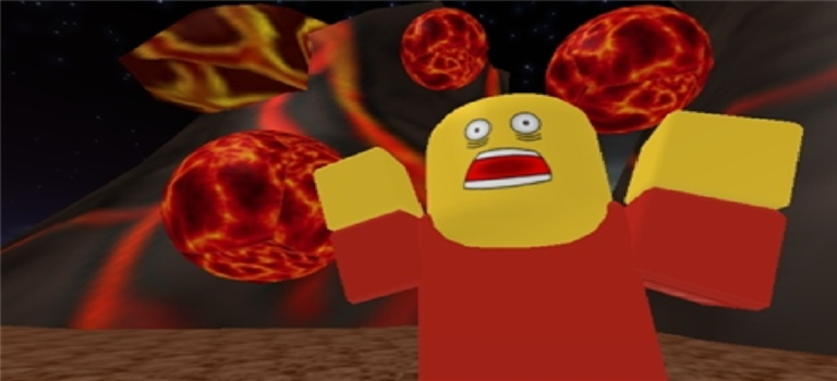 Stop the Volcano Obby!