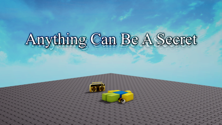 Anything Can Be A Secret - Roblox Strategy Hub: Stats, Videos & Power Tips