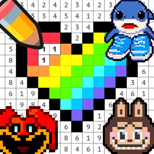 RobloxGo | All Games Like Unicorn Color Number: Pixel Art Paint by ...