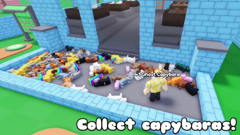 Capybara Cleaning Tycoon 🧽