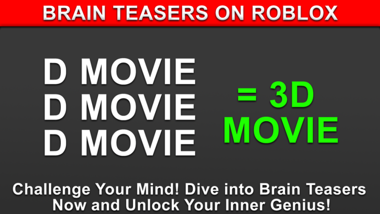 🧠Brain Teasers Guessing Game - Decode - Roblox Strategy Hub: Stats, Videos & Power Tips