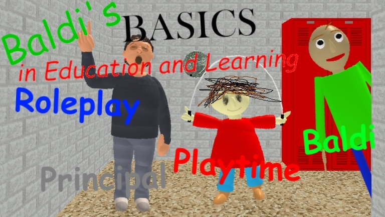 Baldi Basics 3D Morph RP