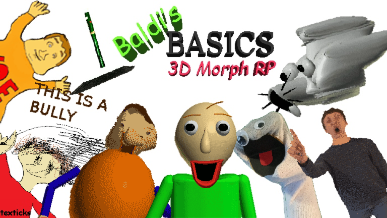 RobloxGo | Baldi's Basics 3D Morph RP VS Welcome to Bloxburg Full ...