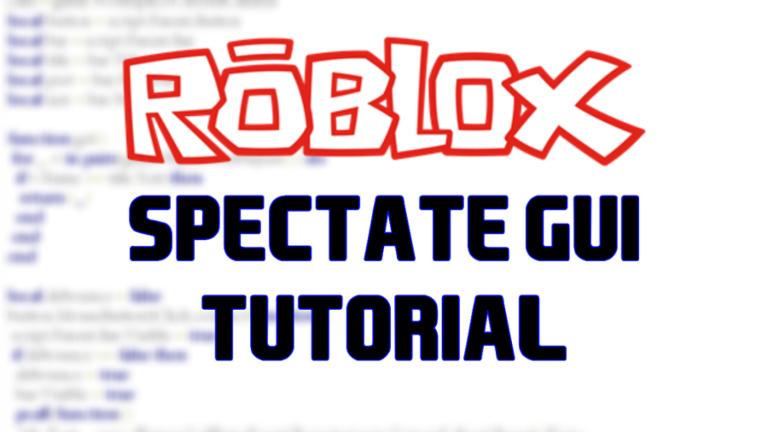 RobloxGo | Source Code - Spectate GUI - Real Time Stats, Insights And ...