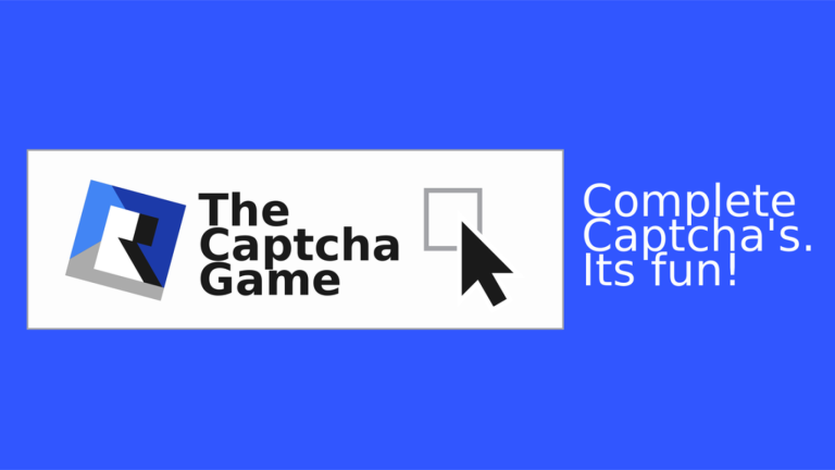 The Captcha Game | I'm Not a Robot - Roblox Strategy Hub: Stats, Videos & Power Tips