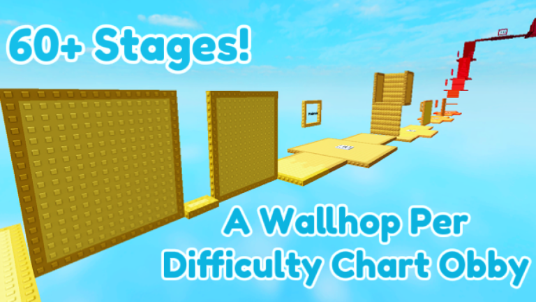 A Wallhop Per Difficulty Chart Obby - Roblox Strategy Hub: Stats, Videos & Power Tips