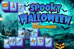 Spooky Halloween Solitaire Mahjong